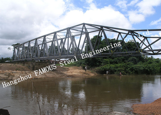 КИТАЙ Мост континентальной полуфабрикат стальной ферменной конструкции пешеходный с жесткостью конкретной палубы высокой поставщик