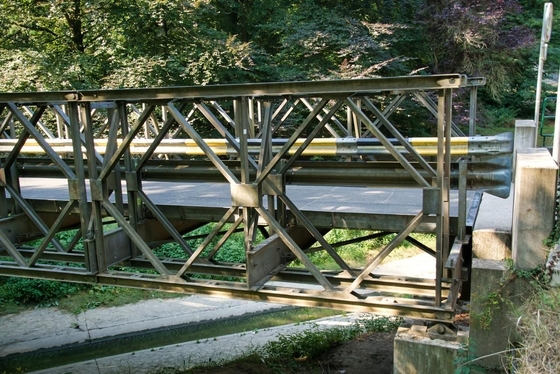 КИТАЙ Легко поддерживается высокая безопасность Модульный стальной мост оцинкованная поверхность поставщик
