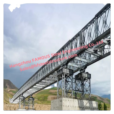 КИТАЙ Серебряный оцинкованный стальной мост с индивидуальной грузоподъемностью поставщик