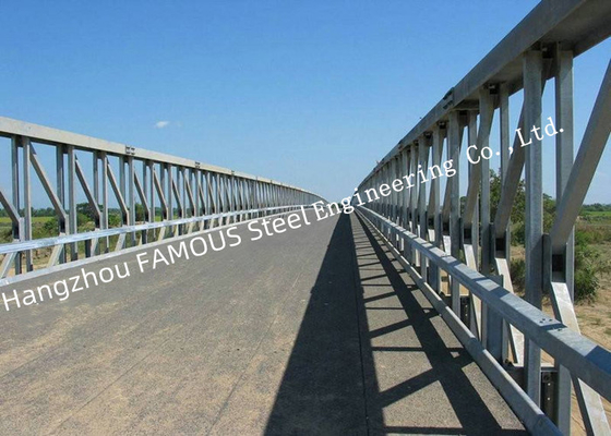 КИТАЙ Прекаст тип гальванизированное горячее моста 200 двойной майны модульный стальной конструкции поставщик