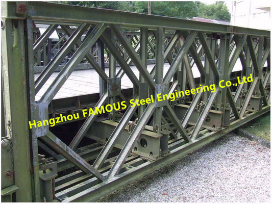 КИТАЙ Мост Байлей длинной пяди стальной, инженерство средней надстройки металла 3м модульное стальное поставщик