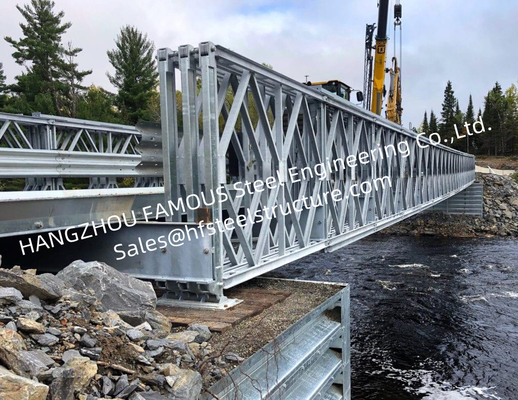 КИТАЙ Портативный полуфабрикат гальванизированный стальной мост, долгосрочная длинная защита от коррозии моста пяди поставщик
