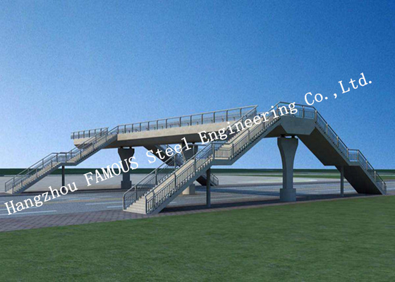 КИТАЙ Стандарт современной пользы пешеходного моста Префаб структуры временной европейский поставщик