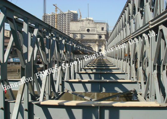 КИТАЙ Современным поверхностное покрытие Байлей стиля полуфабрикат модульным гальванизированное висячим мостом поставщик