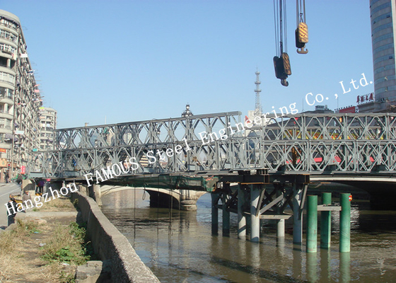КИТАЙ Гальванизированный Bailey-Стал-Ферменн-Свод-мост с переменной высотой поставщик