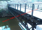 Нога моста железнодорожного корабля модульная стальная пересекая конструкцию гражданского строительства 200-Тыпе поставщик