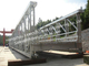 Портативный полуфабрикат гальванизированный стальной мост, долгосрочная длинная защита от коррозии моста пяди поставщик