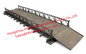 Изготовленное на заказ изготовление структурной стали металла для портативных стальных рамок моста поставщик