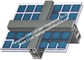 Алюминиевый порошок рамки покрывая модули интегрированной стеклянной ненесущей стены Фотоволтайкс солнечные поставщик