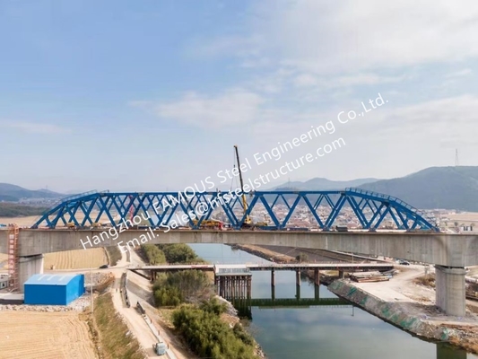 КИТАЙ Гальванизированный мост ферменной конструкции моста стальной структуры модульный покрашенный для конструкции шоссе дороги поставщик
