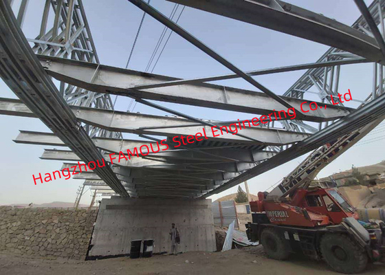 КИТАЙ Серебряный оцинкованный стальной рамочный мост для промышленных применений поставщик
