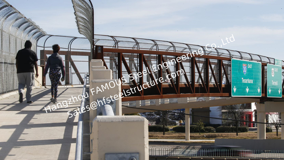 КИТАЙ Модульные полуфабрикат пешеходные мосты временные или постоянная стальная структура поставщик