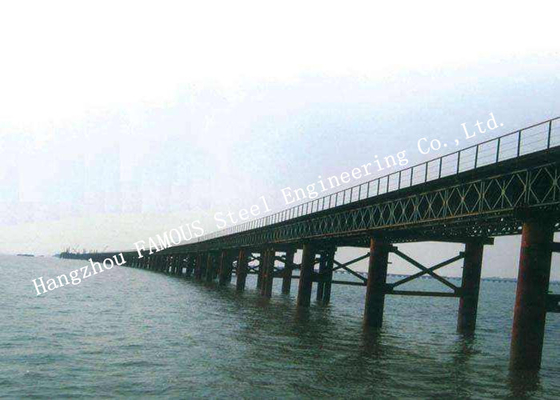 Китай Мост Байлей структурной стали, войска моста Байлей армии конструкции шоссе дороги поставщик