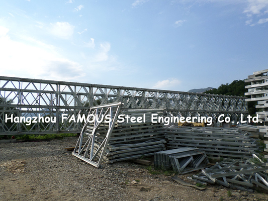 КИТАЙ Мабэй гальванизировало украшать стальной структуры Байлей стального моста портативный постоянный поставщик
