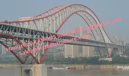 КИТАЙ Висячий мост провода шоссе железнодорожный, рамки висячего моста свода модульные двухцелевые поставщик