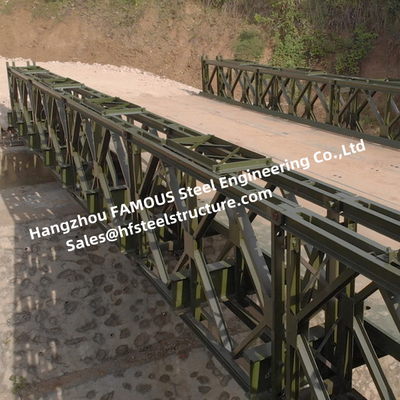 КИТАЙ Перепад моста ферменной конструкции одиночной майны стальной наводя возможность загрузки шоссе решения полную поставщик