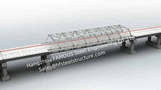 КИТАЙ Обработка одиночного длинного изготовления моста пяди модульного стального горячая гальванизированная покрашенная поставщик