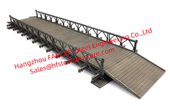 КИТАЙ Изготовленное на заказ изготовление структурной стали металла для портативных стальных рамок моста поставщик