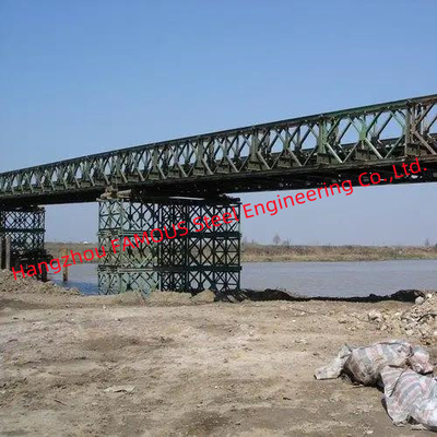КИТАЙ Системная поддержка КБ200 шоринг моста Байлей одиночной майны стальная арендная полуфабрикат модульная поставщик
