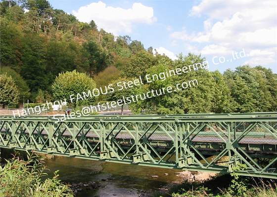 КИТАЙ Легкая установка ширина 4,2 м Военный мост Бейли с конструкцией треска поставщик