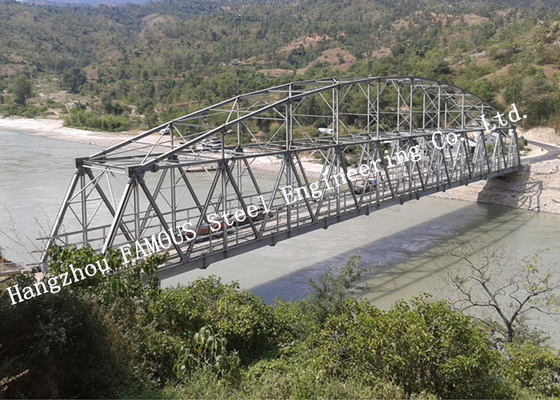 КИТАЙ Модульная ширина поверхности 7.6м моста ферменной конструкции структурной стали Детла гальванизированная поставщик