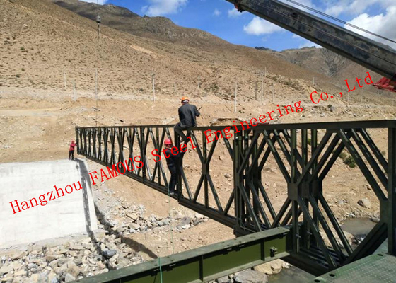 КИТАЙ Устойчивость к утомлению стабильности моста Байлей емкости тяжелой загрузки модульная стальная большая поставщик