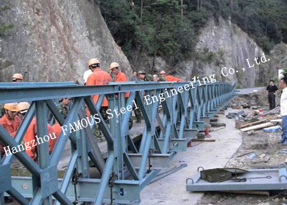 КИТАЙ Уверенный в долговечности оцинкованный стальной мост с легкой установкой и низким содержанием поставщик