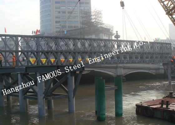 Китай Емкости моста К345Б Пре проектированная продолжительность жизни усталости модульной стальной Байлей тяжелой длинная поставщик