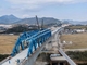 Гальванизированный мост ферменной конструкции моста стальной структуры модульный покрашенный для конструкции шоссе дороги поставщик