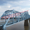 Полуфабрикат моста ферменной конструкции современного перепада стальное модульное для железных дорог шоссе поставщик