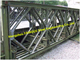 Мост Байлей длинной пяди стальной, инженерство средней надстройки металла 3м модульное стальное поставщик