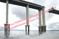 Передвижное полуфабрикат изготовление поддерживая столбца устоя пристани моста структурной стали пронзительное поставщик