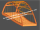 Временный стальной мост коробчатой балки прямоугольный или трапецоидальный в поперечном сечении поставщик