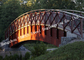 Фоотбридге реки Оверкроссинг пешеходных мостов длинной структуры металла пяди полуфабрикат поставщик